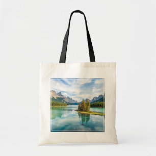 Bolso De Tela Agua Lago Maligno, Parque Nacional Jasper, Canad