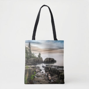 Bolso De Tela Agua   Lago Superior Gran Marais, Minnesota