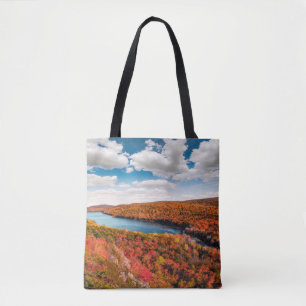 Bolso De Tela Agua Montañas Porcupine Michigan