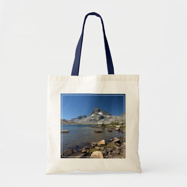 Bolso De Tela Agua | Pico de Banner Lago Isla Mil (Frente)