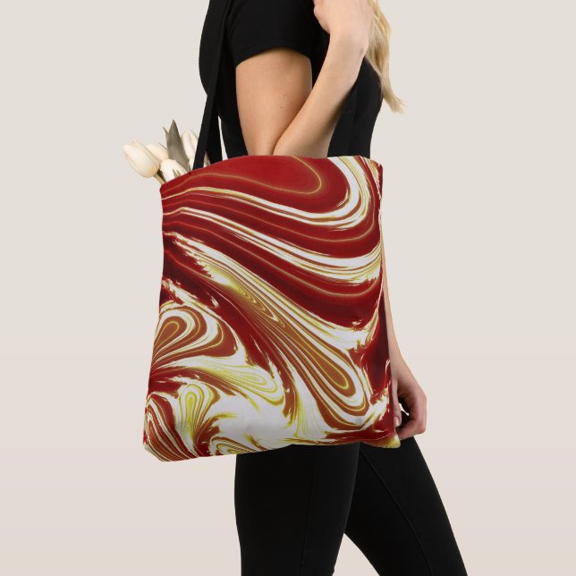 BOLSO DE TELA AGUA RÍO (Detalle)