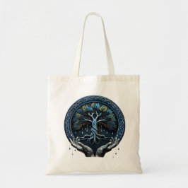 Bolso De Tela Agua y sabiduría: El místico árbol celta de la vid