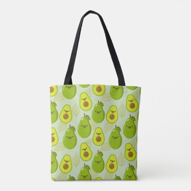 Bolso De Tela Aguacate (Reverso)