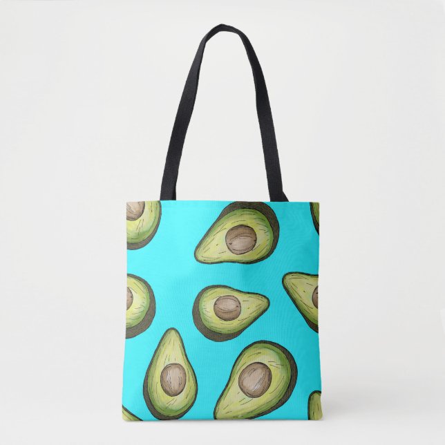 Bolso De Tela Aguacate (Anverso)