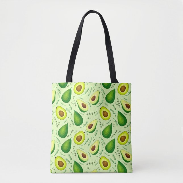 Bolso De Tela Aguacate (Anverso)