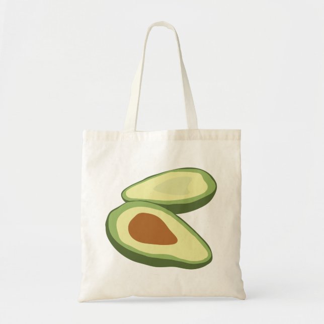 Bolso De Tela Aguacate (Frente)