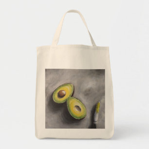 Bolso De Tela Aguacate Art Moderno Todavía Vida Desayuno Helado