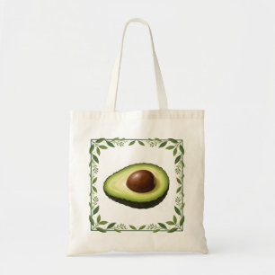 Bolso De Tela Aguacate Botánico