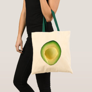 Bolso De Tela Aguacate Fan 4Frances
