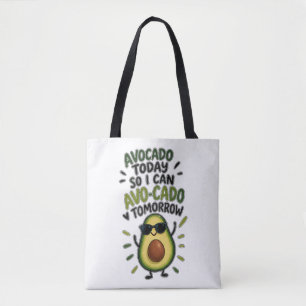 Bolso De Tela Aguacate Hoy Para Poder Aguacatear Mañana Avo Dive