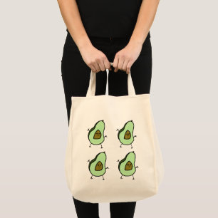 Bolso De Tela Aguacates