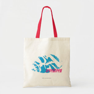 Bolso De Tela Aguamarina de la cebra