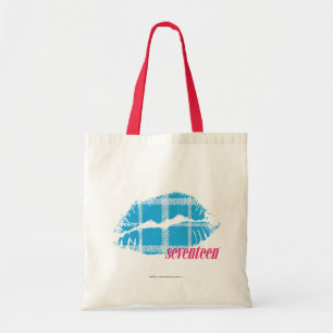 Bolso De Tela Aguamarina de la tela escocesa