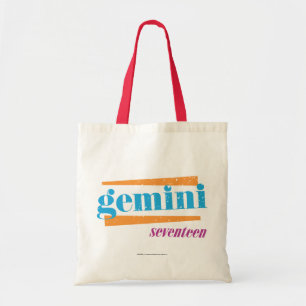 Bolso De Tela Aguamarina de los géminis