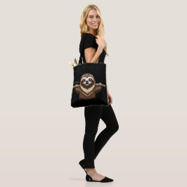 Bolso De Tela "Aguanta": Palabras Motivadoras de Sloth