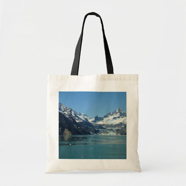 Bolso De Tela Aguas de Alaska alimentadas por el glaciar (Frente)
