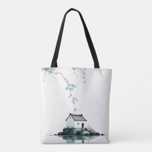 Bolso De Tela Aguas fijas