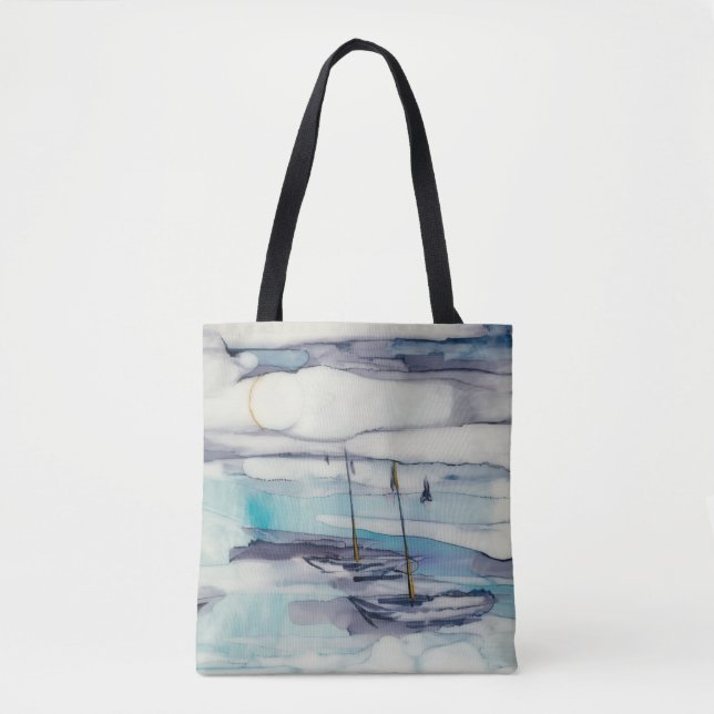 Bolso De Tela Aguas Islandesas (Anverso)