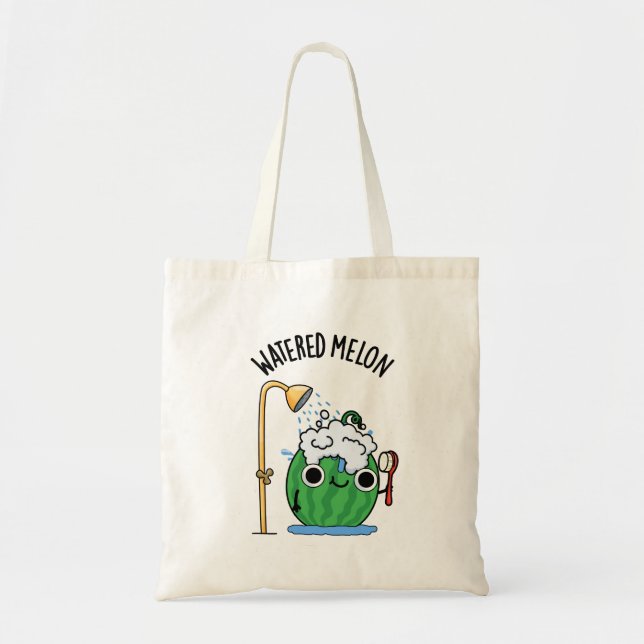 Bolso De Tela Aguas Melon Funny Watermelon Pun (Frente)