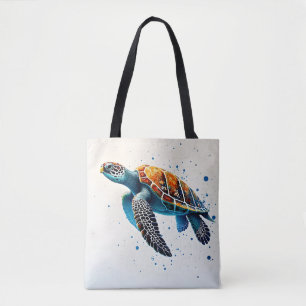 Bolso De Tela Aguas tranquilas: Celebran tortugas marinas con el