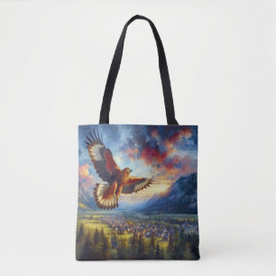 Bolso De Tela Águila