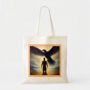 Bolso De Tela Águila animal espiritual 2