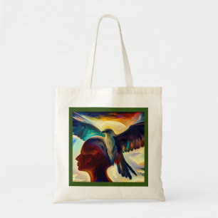 Bolso De Tela Águila animal espiritual 3