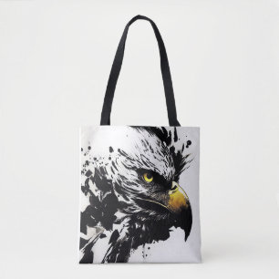 Bolso De Tela Águila calva Naturaleza salvaje Espíritu libre Pin