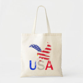 Bolso De Tela Águila de Estados Unidos