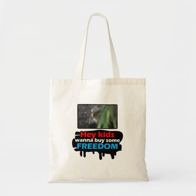 Bolso De Tela Águila de la libertad (Frente)