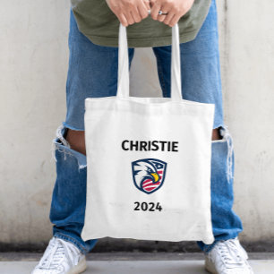 Bolso De Tela Águila electoral de Chris Christie 2024, patriota 