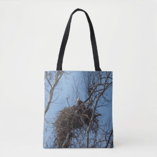 Bolso De Tela Águila guardiana