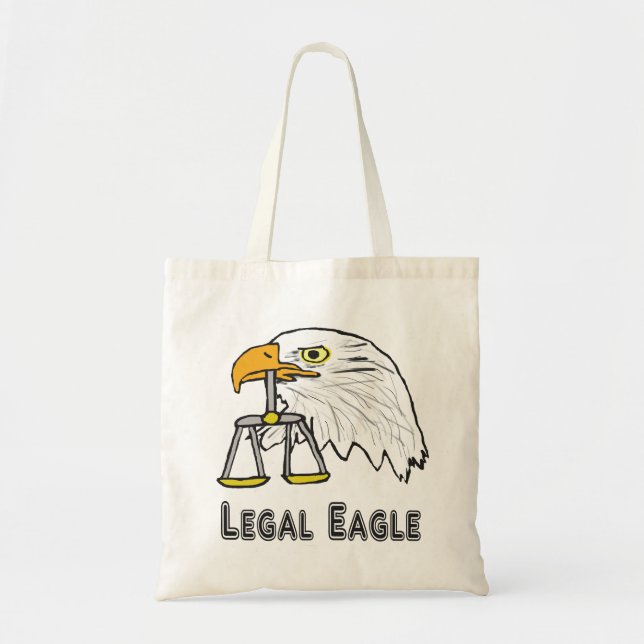 Bolso De Tela Águila legal (Frente)
