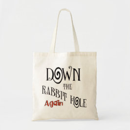 Bolso De Tela agujero de conejo