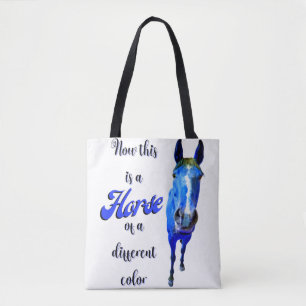 Bolso De Tela Ahora Este Es Un Caballo De Un Color Diferente en