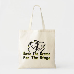 Bolso De Tela Ahorre el drama para la etapa
