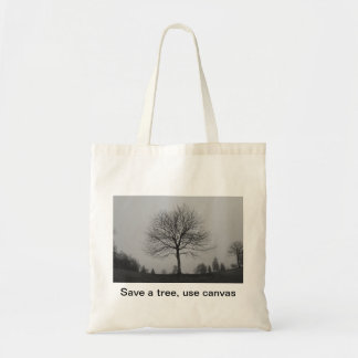 Bolso De Tela Ahorre un árbol