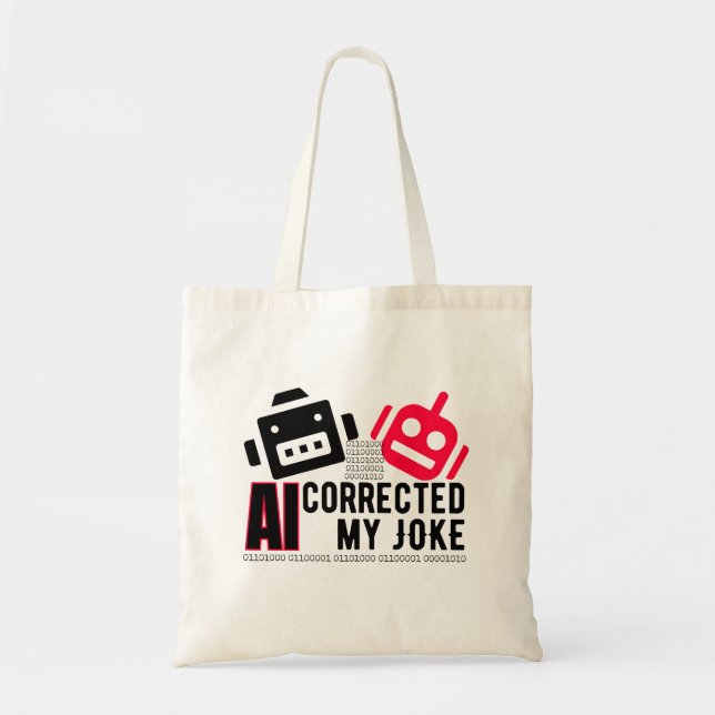 Bolso De Tela AI corrigió mi Chiste.w (Frente)