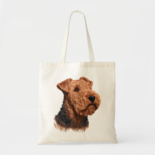 Bolso De Tela Airdale Terrier Lover Gift (Frente)