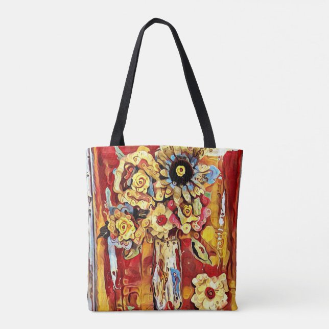 Bolso De Tela Aire del escarlata (Reverso)
