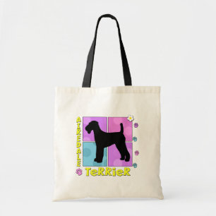 Bolso De Tela Airedale maravilloso Terrier