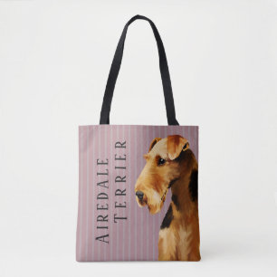 Bolso De Tela Airedale Terrier