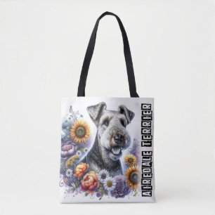 Bolso De Tela Airedale Terrier
