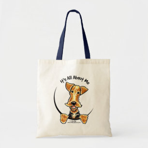 Bolso De Tela Airedale Welsh Terrier Es Todo Sobre Mí