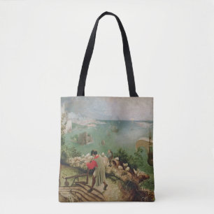 Bolso De Tela Ajardine con la caída de Ícaro, c.1555