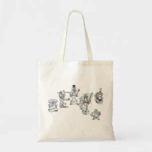 Bolso De Tela Ajedrecistas blancos listos para la guerra