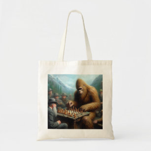 Bolso De Tela Ajedrez para jugar a pie grande