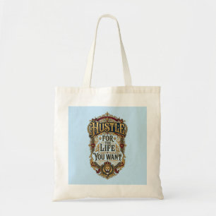 Bolso De Tela Ajetrea Por La Vida Que Quieres 