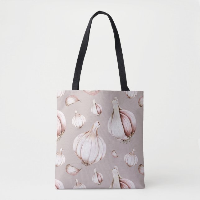 Bolso De Tela Ajo/cebolla (Anverso)