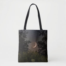 Bolso De Tela Ajuste de luna creciente